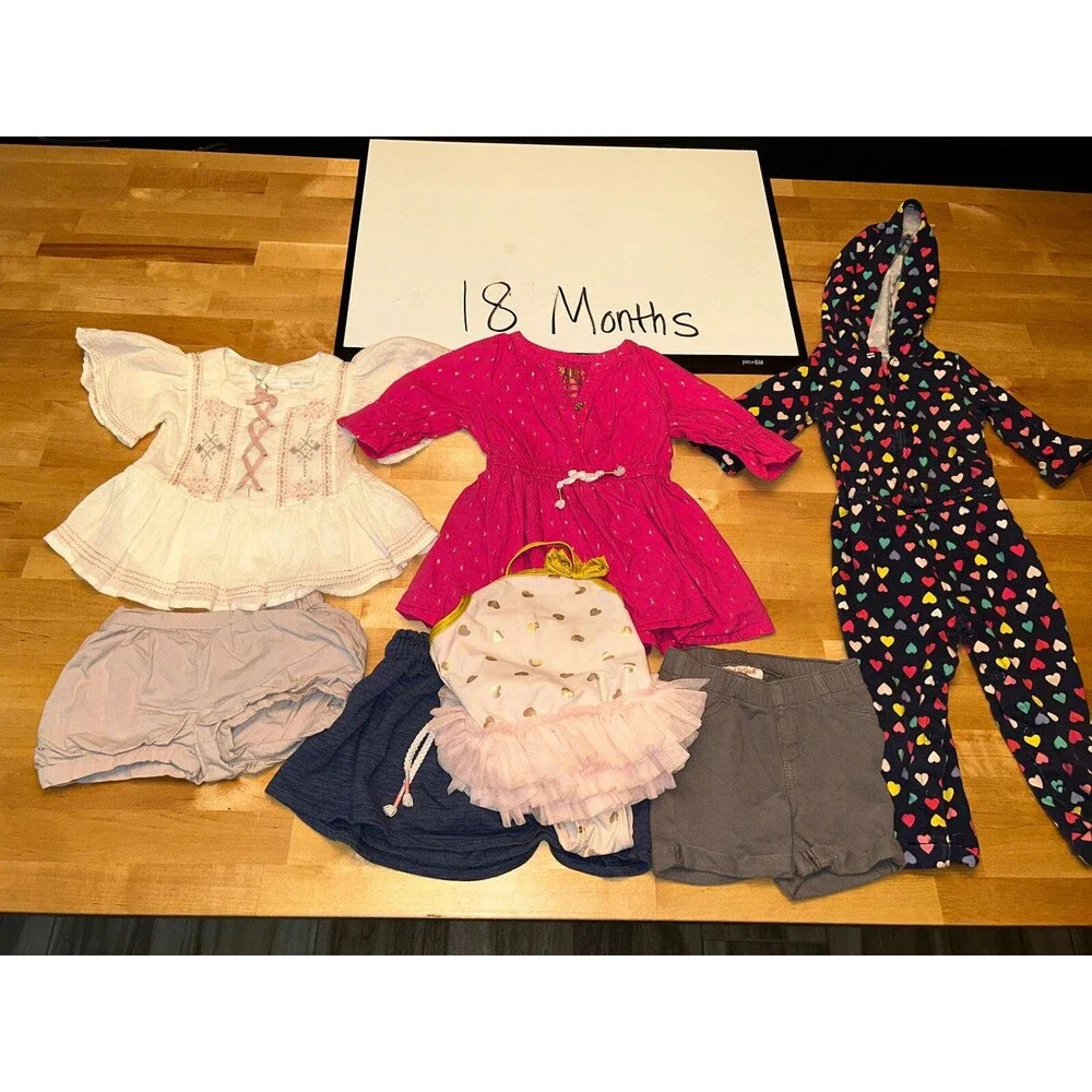 Baby Girl Clothing Lot Size 18 Months